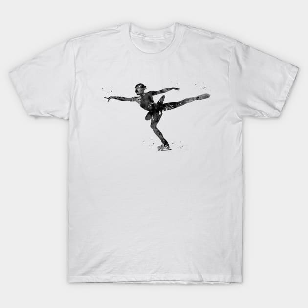 Ice Skater T-Shirt by erzebeth